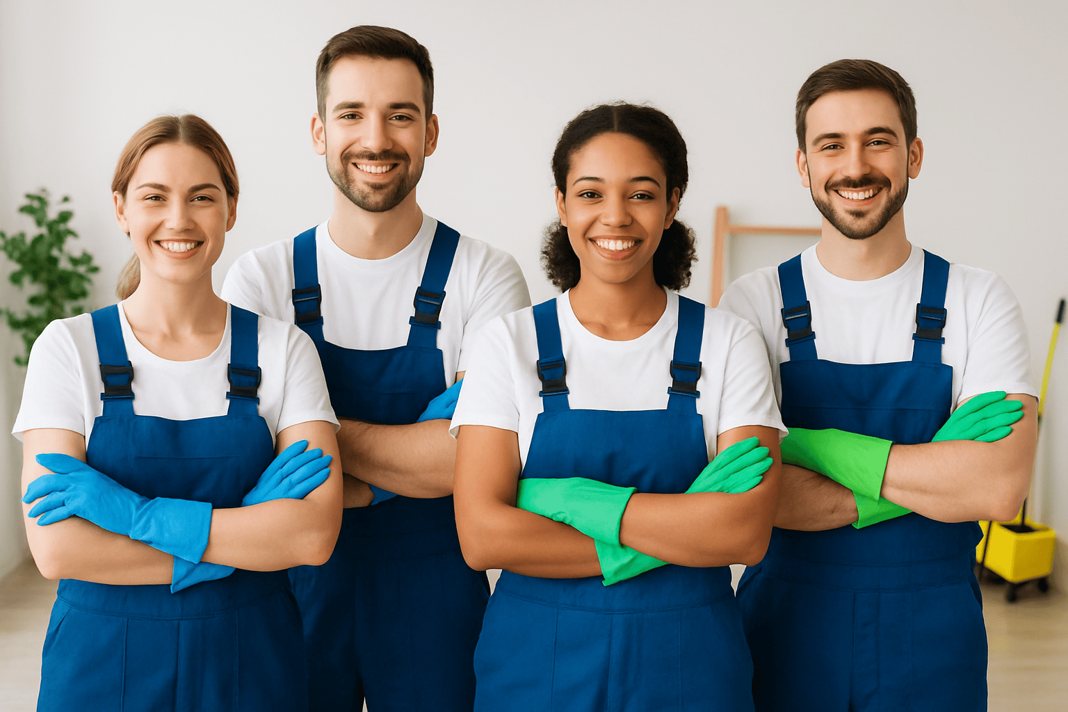 Clean bright kitchen