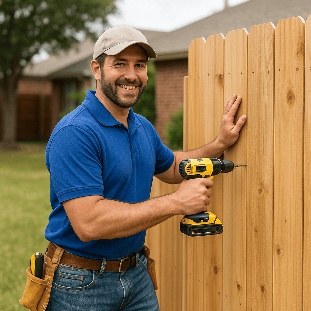 Beautiful modern fence