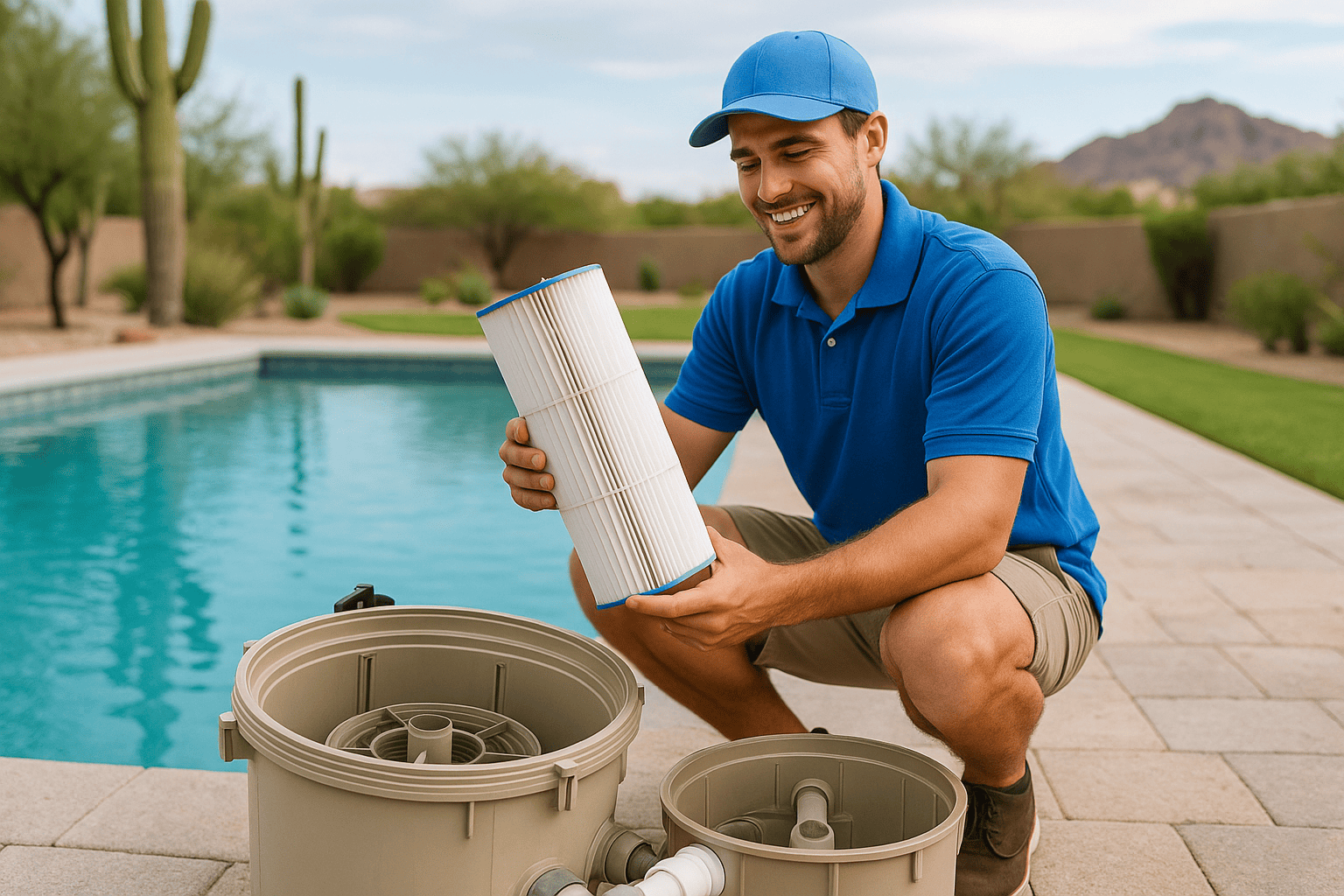Beautiful swimming pool